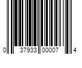 Barcode Image for UPC code 037933000074