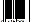 Barcode Image for UPC code 037982000087