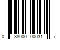 Barcode Image for UPC code 038000000317