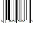 Barcode Image for UPC code 038000001963