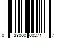 Barcode Image for UPC code 038000002717