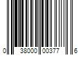 Barcode Image for UPC code 038000003776