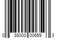 Barcode Image for UPC code 038000006593