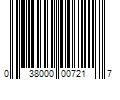 Barcode Image for UPC code 038000007217