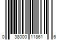 Barcode Image for UPC code 038000118616