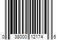 Barcode Image for UPC code 038000121746