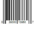 Barcode Image for UPC code 038000138607