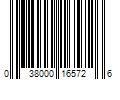 Barcode Image for UPC code 038000165726