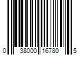 Barcode Image for UPC code 038000167805