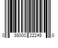 Barcode Image for UPC code 038000222450