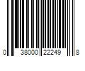 Barcode Image for UPC code 038000222498