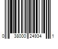 Barcode Image for UPC code 038000249341