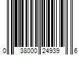 Barcode Image for UPC code 038000249396