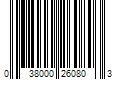 Barcode Image for UPC code 038000260803