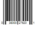 Barcode Image for UPC code 038000279201