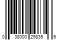 Barcode Image for UPC code 038000298356