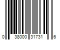 Barcode Image for UPC code 038000317316