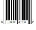 Barcode Image for UPC code 038000431982