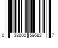 Barcode Image for UPC code 038000596827