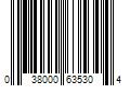 Barcode Image for UPC code 038000635304