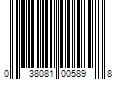 Barcode Image for UPC code 038081005898