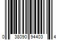 Barcode Image for UPC code 038090944034