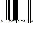 Barcode Image for UPC code 038097016376