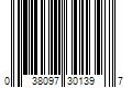 Barcode Image for UPC code 038097301397