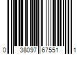 Barcode Image for UPC code 038097675511