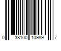 Barcode Image for UPC code 038100109897