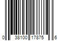 Barcode Image for UPC code 038100178756