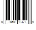 Barcode Image for UPC code 038100184719