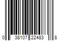 Barcode Image for UPC code 038107224838