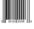 Barcode Image for UPC code 038120000068