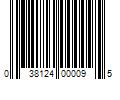 Barcode Image for UPC code 038124000095