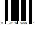 Barcode Image for UPC code 038128000084