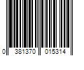 Barcode Image for UPC code 0381370015314