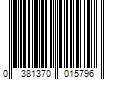 Barcode Image for UPC code 0381370015796