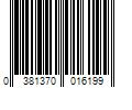 Barcode Image for UPC code 0381370016199. Product Name: Johnson & Johnson Clean & Clear Morning Burst Oil-Free Exfoliating Face Scrub  5 oz