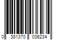 Barcode Image for UPC code 0381370036234