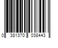 Barcode Image for UPC code 0381370038443