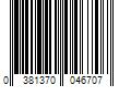 Barcode Image for UPC code 0381370046707