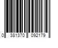 Barcode Image for UPC code 0381370092179