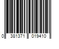 Barcode Image for UPC code 0381371019410