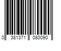 Barcode Image for UPC code 0381371080090