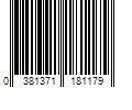 Barcode Image for UPC code 0381371181179