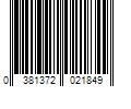 Barcode Image for UPC code 0381372021849