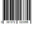 Barcode Image for UPC code 0381372023355