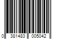 Barcode Image for UPC code 0381483005042