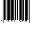 Barcode Image for UPC code 0381519047329